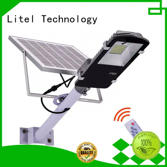 Litel Technology outdoor solar powered led street lights energy-saving for workshop