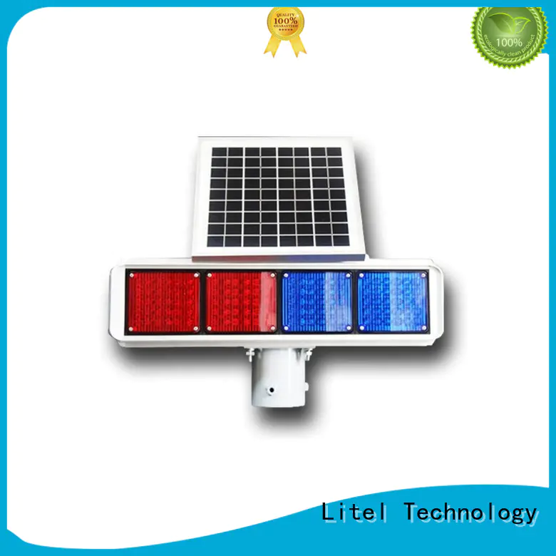 Litel Technology Brand traffic led blinking powered solar traffic lights