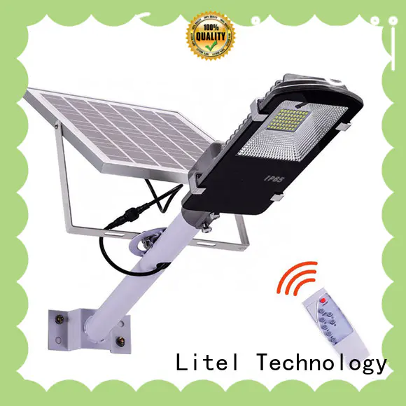 micro-ware smart solar street light for garage Litel Technology