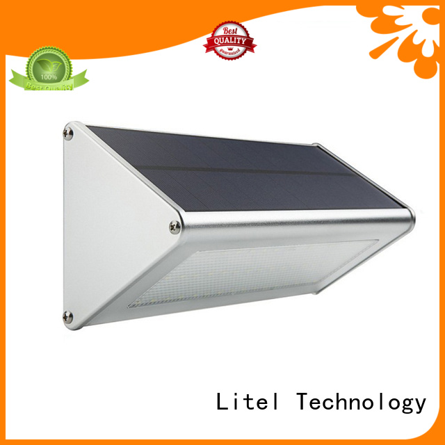 Litel Technology wall mounted solar led garden light top selling for landing spot