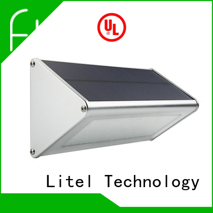 Litel Technology Открытый Панель Солнечной панели Садовые огни Пламя для желоба