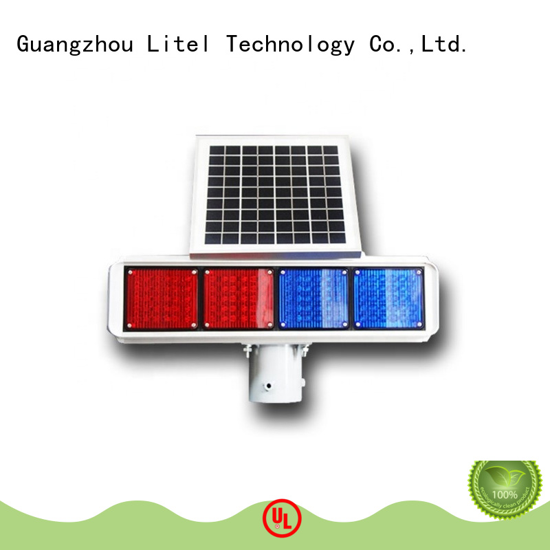 Sonnenkollektor-Ampel für die Warnleiter-Technologie