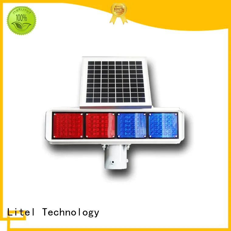 output solar led traffic lights hot-sale for high way Litel Technology