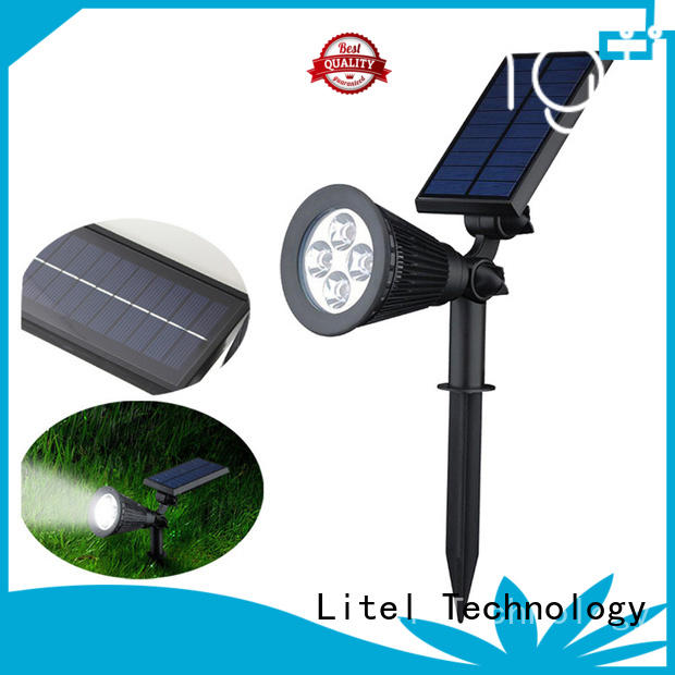 HOT SALE 5.5v ABS outdoor led solar power lawn spot light