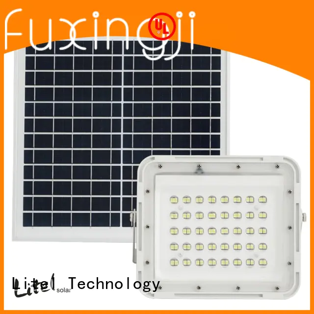 Litel Technology competitive price best solar powered flood light remote control for patio
