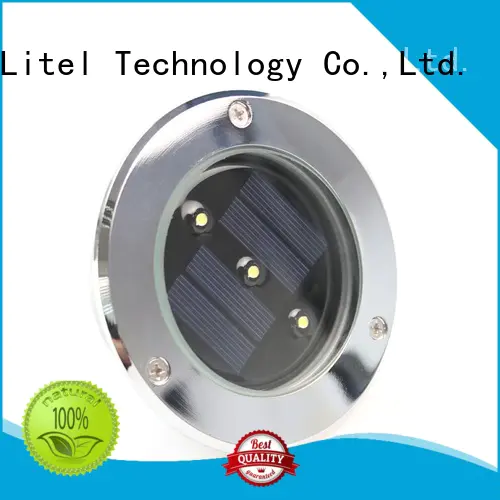 Litel Technology wall mounted small solar garden lights security for gutter