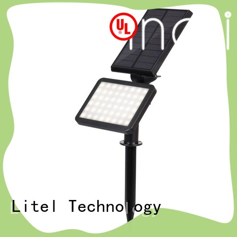 Litel Technology Wandmontierte Solargarten-Beleuchtung Montage für Rasen