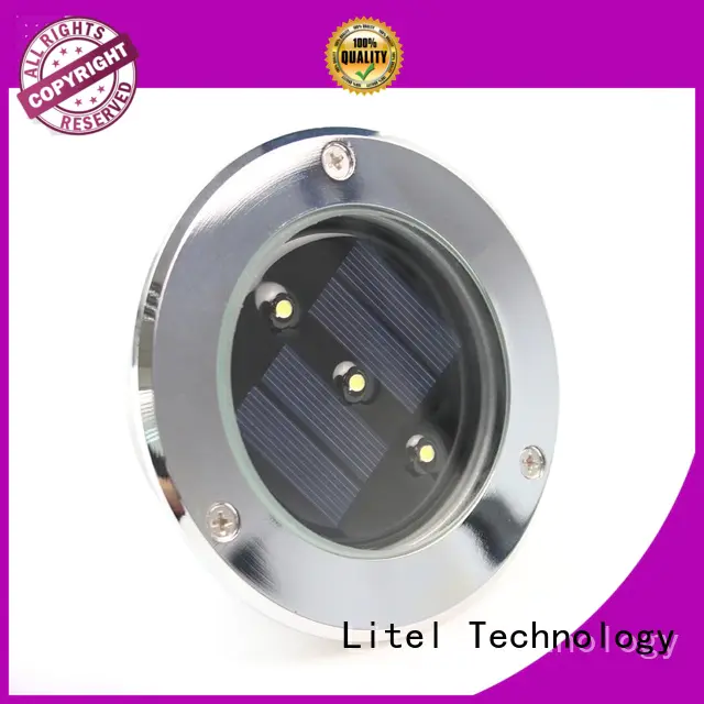 Litel Technology mounted solar led garden lights spot spot