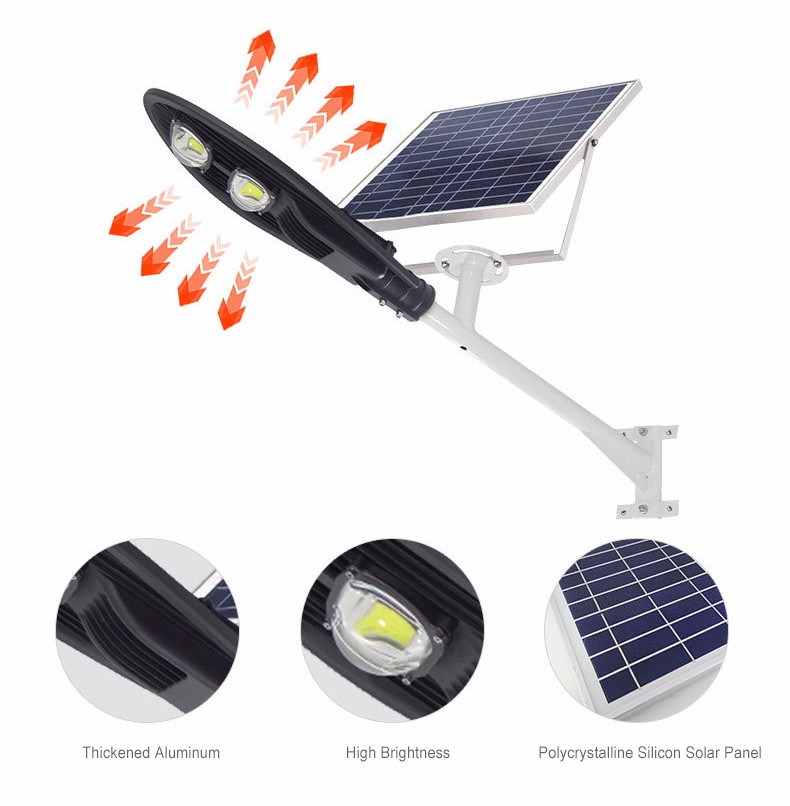 Beliebte Solar Street Beleuchtungssystem Einfache Installation für Terrasse