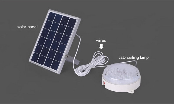 Litel Technology Горячая распродажа Солнечный накладной Потолочный светильник Производство для предупреждения-8