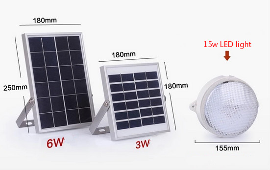15W Hohe Helligkeit Solar LED Deckenleuchte-10