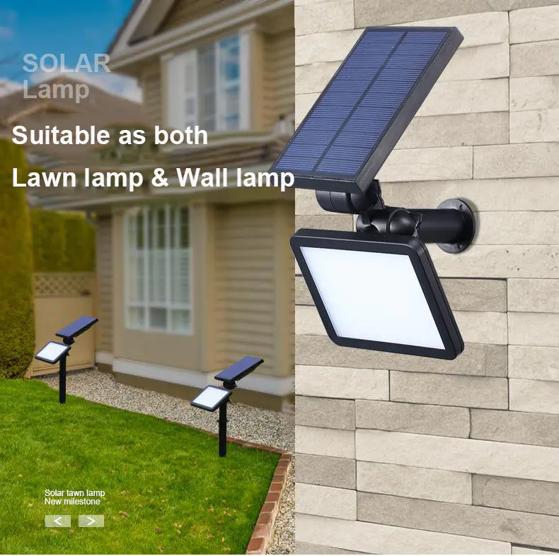 wall mounted small solar garden lights top selling for landing spot