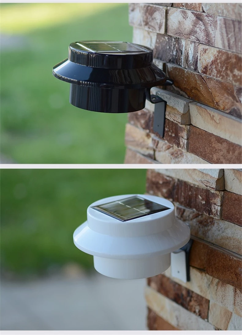 Litel Technology Открытый солнечный светодиодный садовый свет ABS для желоба