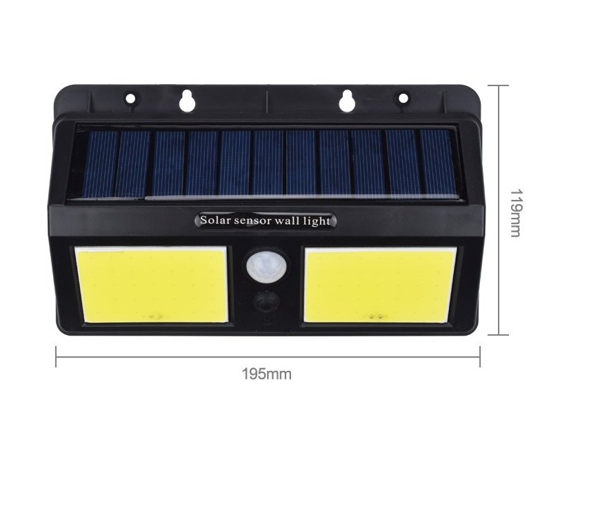 Litel Technology Garage Outdoor Solar Garden Lights Wall Para Césped