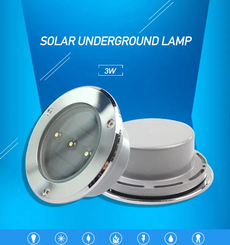 High power high lumen waterproof round led underground light