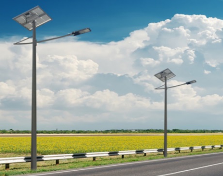 Installation distance of solar street light