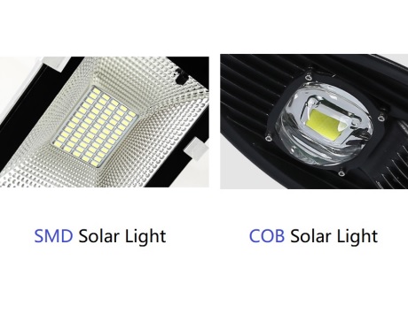 How to choose COB and SMD solar street light