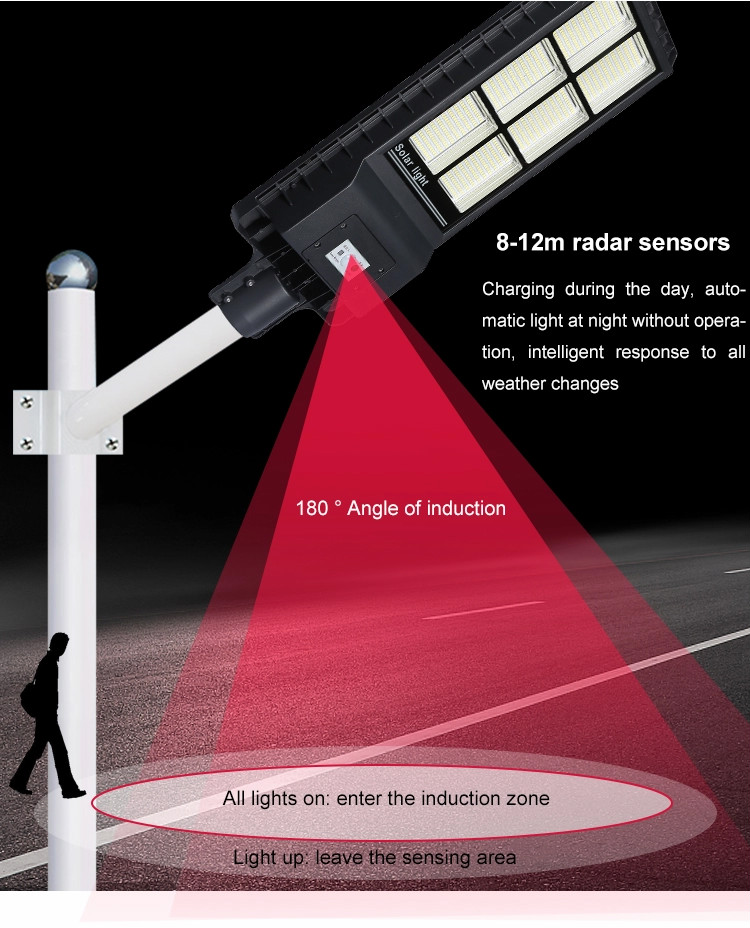 आंगन के लिए लिटेल टेक्नोलॉजी लाइट सौर एलईडी स्ट्रीट लाइट ऑर्डर-3