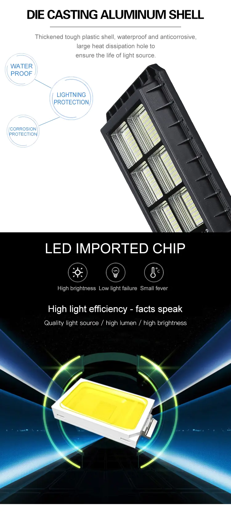 Litel Technology Light Solar LED Street Light Заказать Теперь для Патио