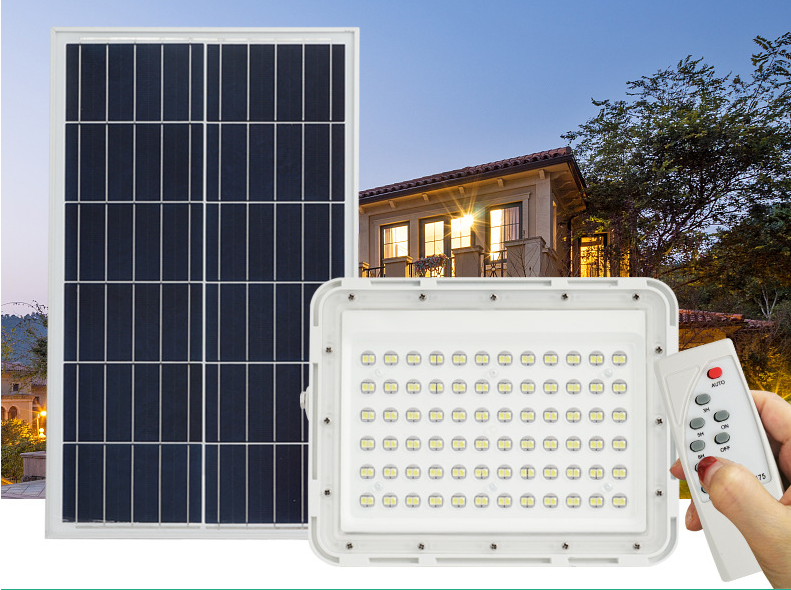 Angemessener Preis Solarbetriebener LED-Flutlicht-Bulk-Produktion für Lager Litel Technology