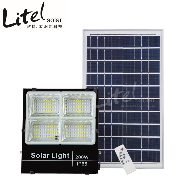Depo için Litel Teknoloji Güneş LED Taşkın Işık