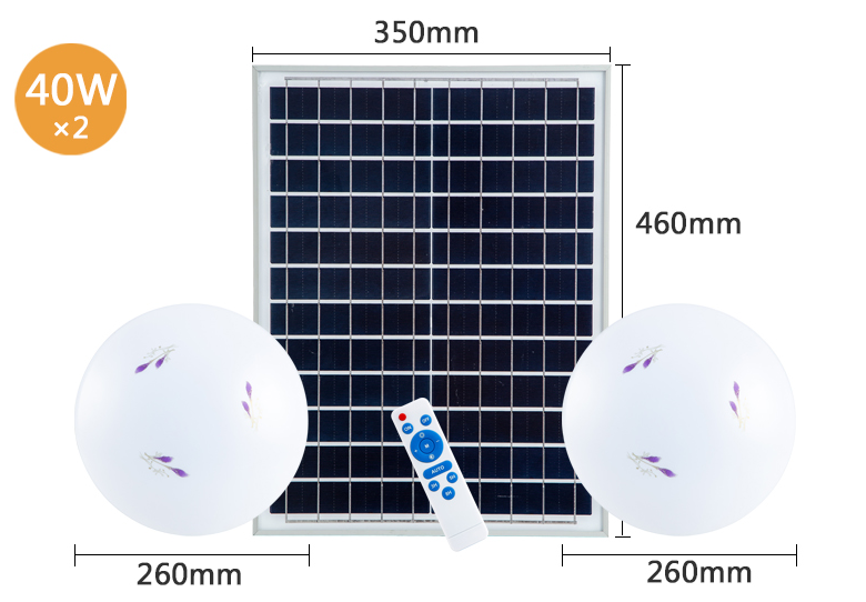 LITEL Technology Custom Solar Outdoor Sufit Light ODM do alertu-12