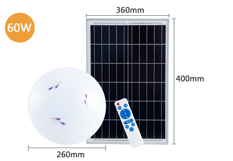 चेतावनी के लिए लिटेल प्रौद्योगिकी चमक सौर एलईडी छत प्रकाश ओडीएम-13
