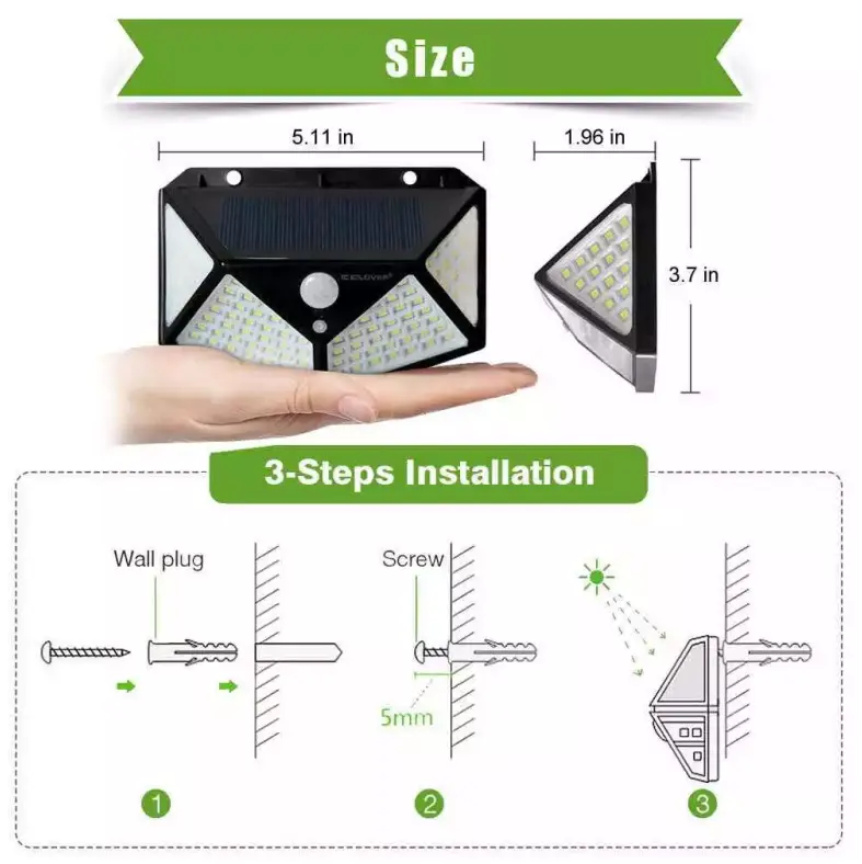 Sensor de controle remoto Luzes solares Sensortimer Preço de fábrica para garagem
