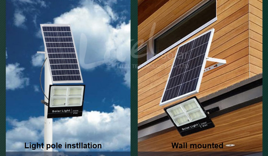 Litel Technology Angemessener Preis Bester Solar-LED-Flutlichter Bulk-Produktion für Scheune-14