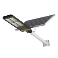 Radar motion sensor 300w 400w split solar street light