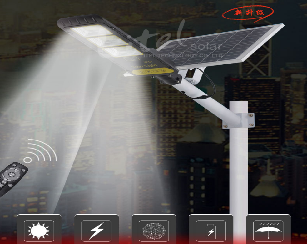 Litel Technology dim solar powered street lights residential sensor remote control for factory-3