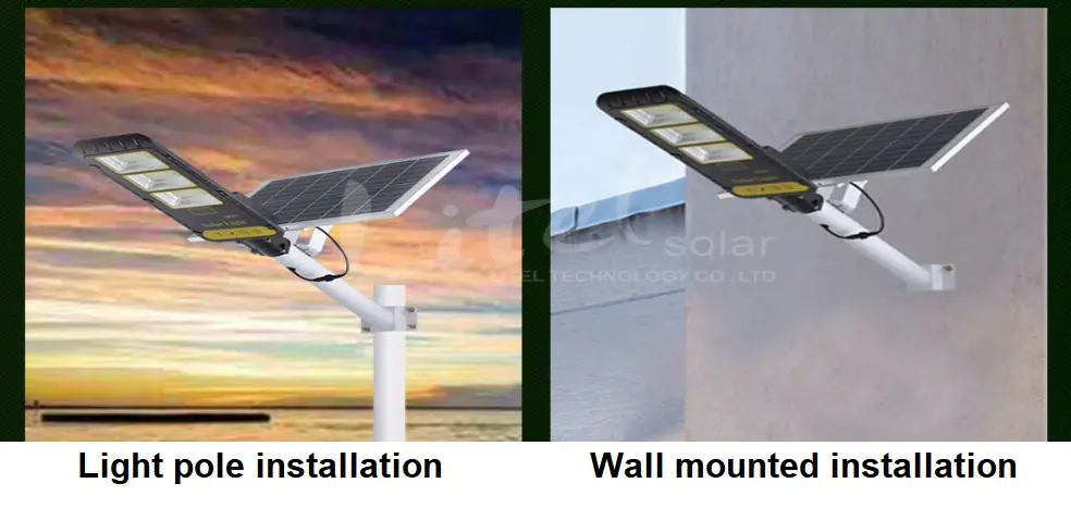 Litel Technology micro-ware 60w solar led street light sensor remote control for garage