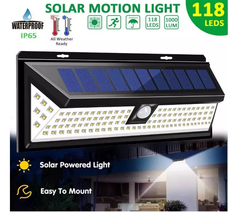 Litel Technology wall mounted bright solar garden lights abs for garden-4