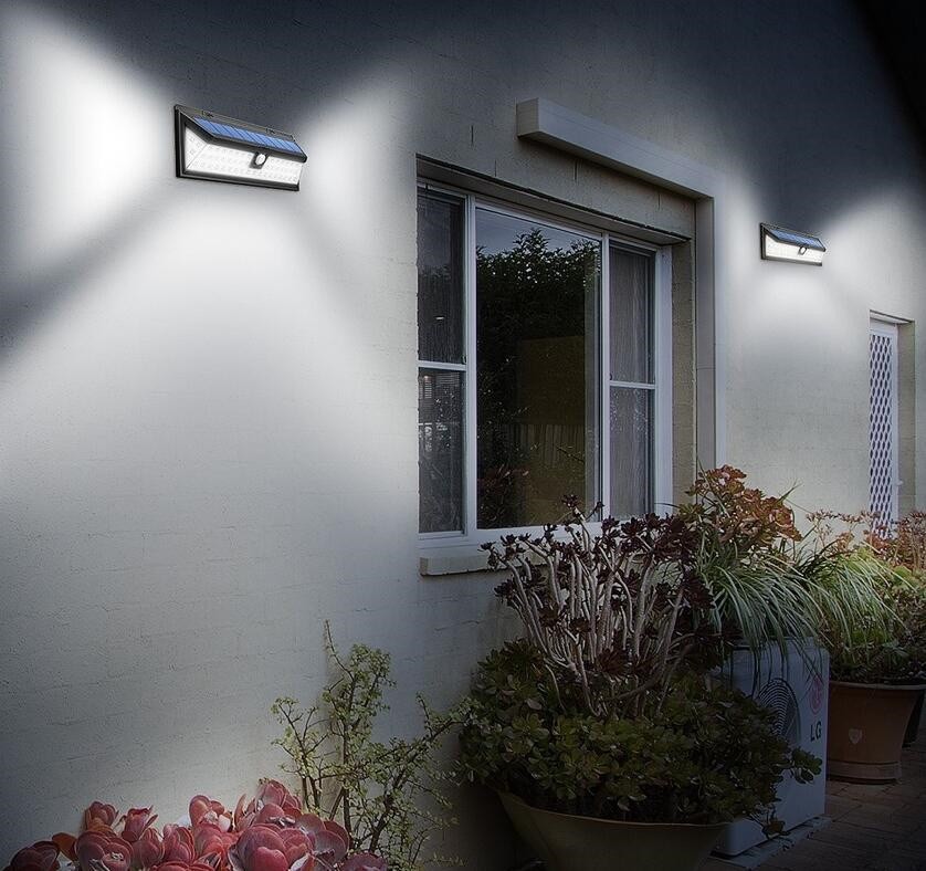 Litel Technology Barn Solar Powered Garden Lights خطوة للحضيض-10