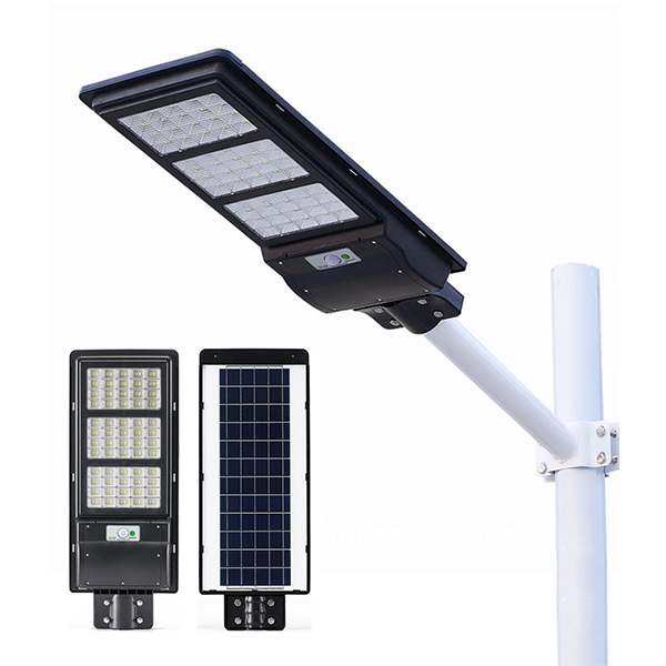 90W 120W 150W PIR Sensore di movimento integrato tutto in un unico ABS Solar Street Light