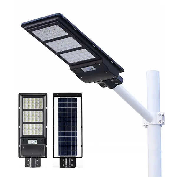90W 120W 150W PIR motion sensor integrated all in one ABS solar street light
