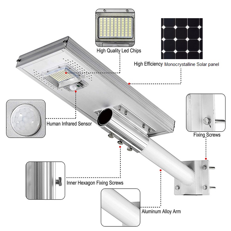 durable solar led street light radar order now for workshop-4