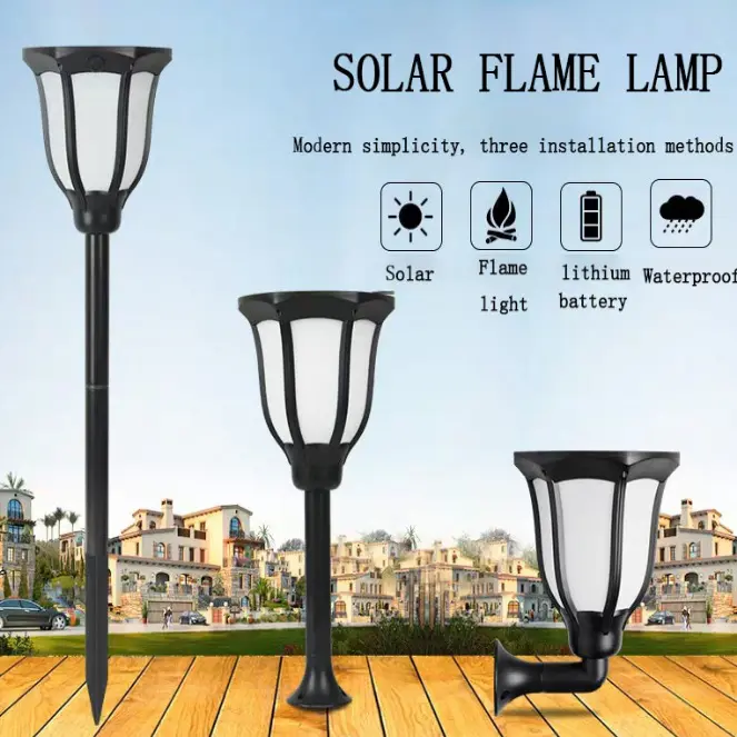 Lampu Flame Tahan Air Outdoor Flicing Flicing