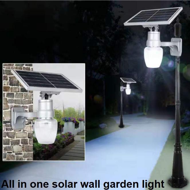 solar wall garden light