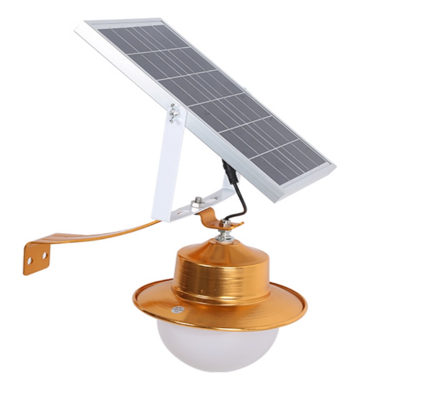 Nuovo controllo della luce di progettazione Controllo di alluminio IP65 50W Solar LED Parete per esterni