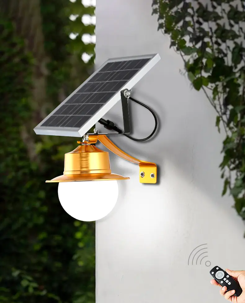 Litel Technology flickering outdoor solar garden lights wall for garden