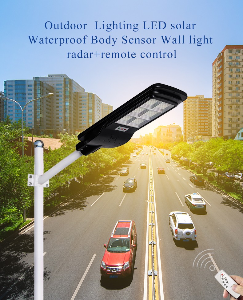 LITEL Technology Najlepsza jakość Słoneczne światła uliczne Zasilane przez Patio
