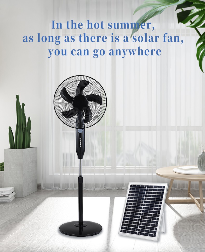 घर के लिए अच्छी कीमत के साथ लिटेल प्रौद्योगिकी गर्म बिक्री सौर संचालित प्रशंसक