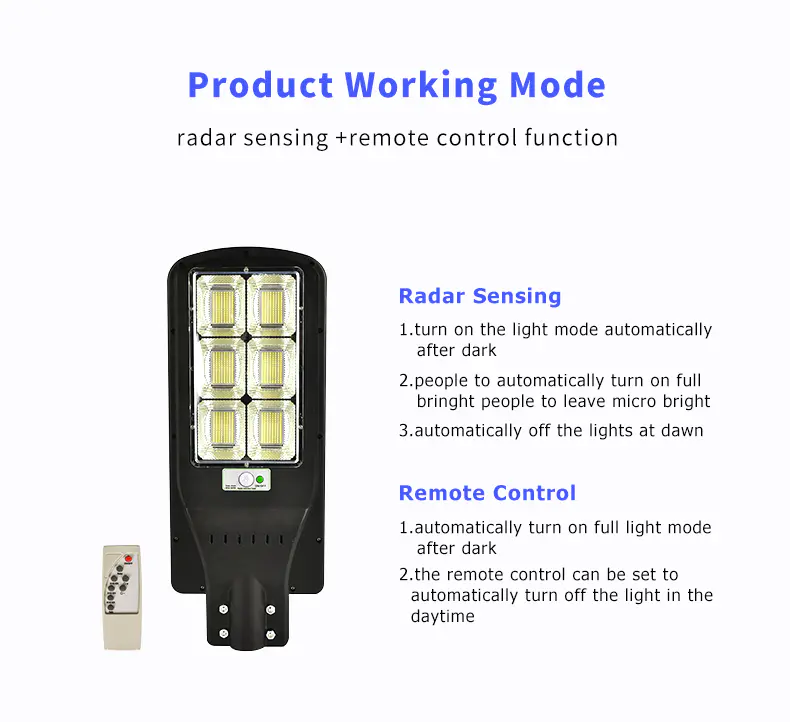 durable all in one solar street light price radar inquire now for factory