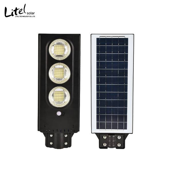 Details about   150W LED Solar Street Light Outdoor Commercial IP67 Dusk to Dawn PIR Sensor Lamp 