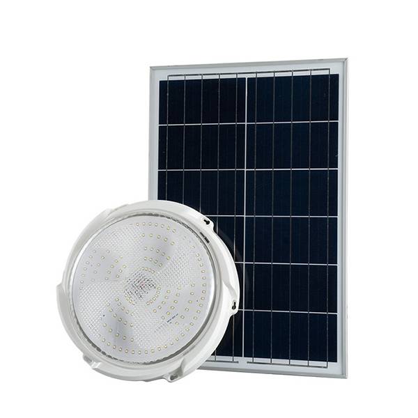 60W 120W 150W 200W PMMA Plafonnier solaire intérieur avec capteur de mouvement PIR