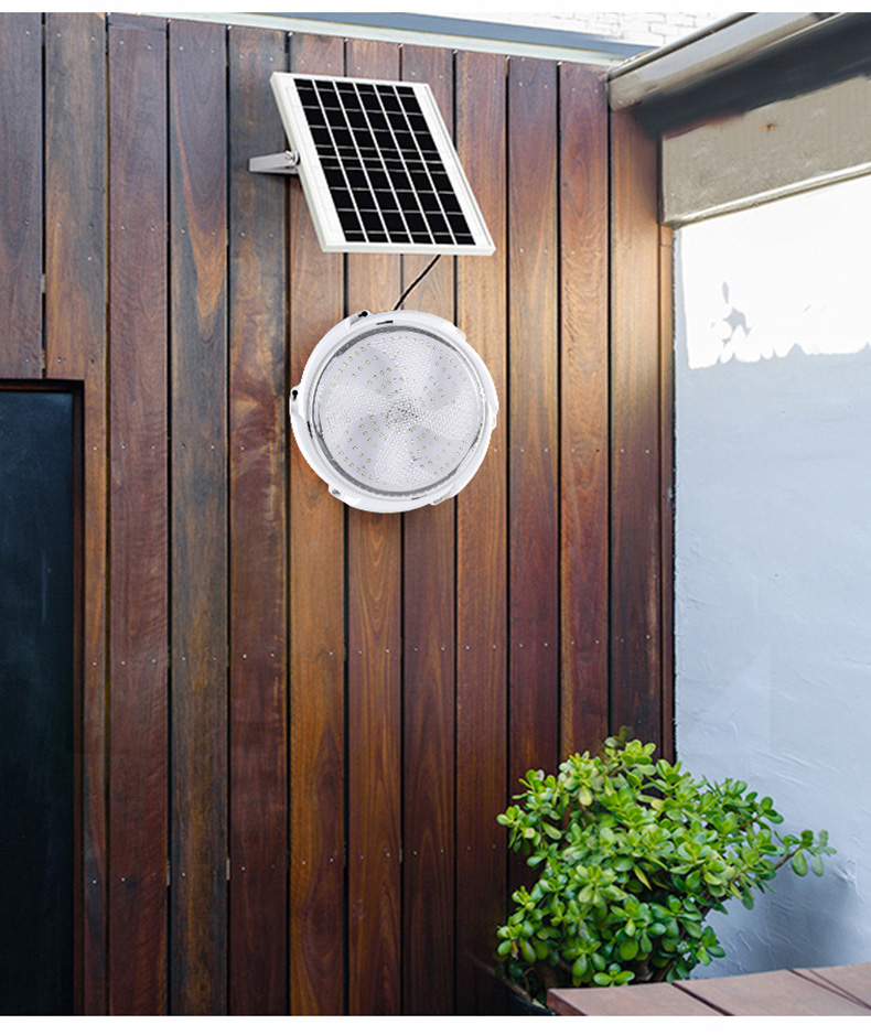 custom solar powered ceiling light low cost OBM for warning-12