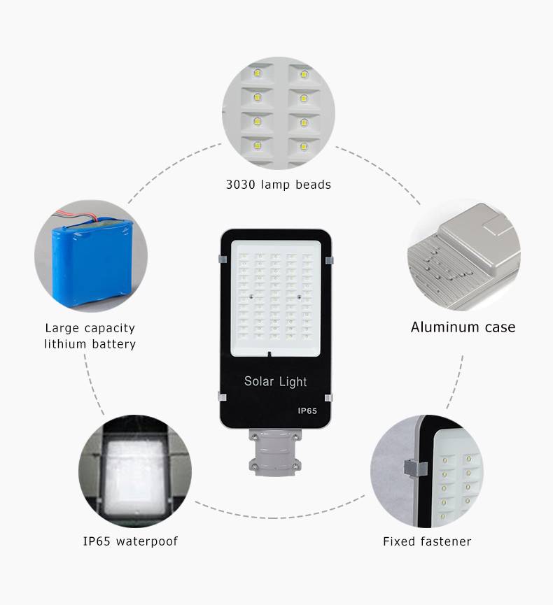 Litel Technology outdoor solar street lighting system for warehouse