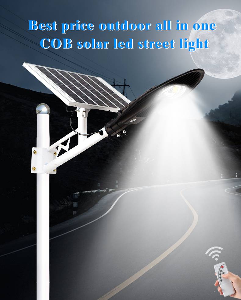 outdoor solar powered street lights residential low cost sensor remote control for barn-1