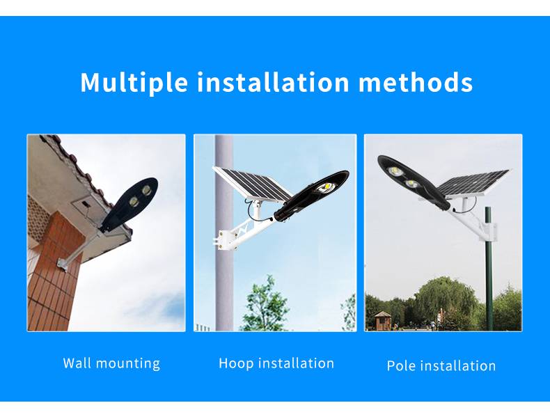 outdoor solar powered street lights residential low cost sensor remote control for barn-11
